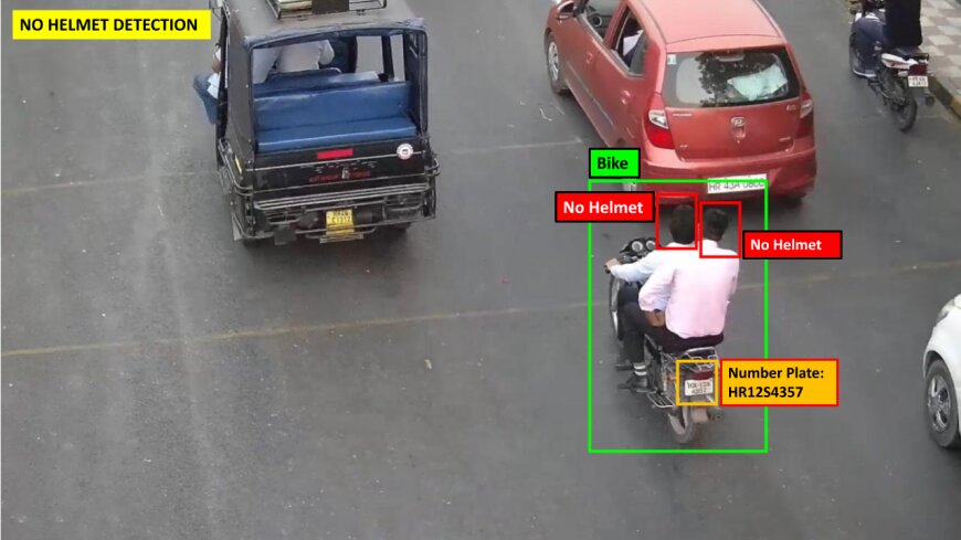 no helmet detection